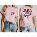 OKC THUNDER-FRONT AND BACK