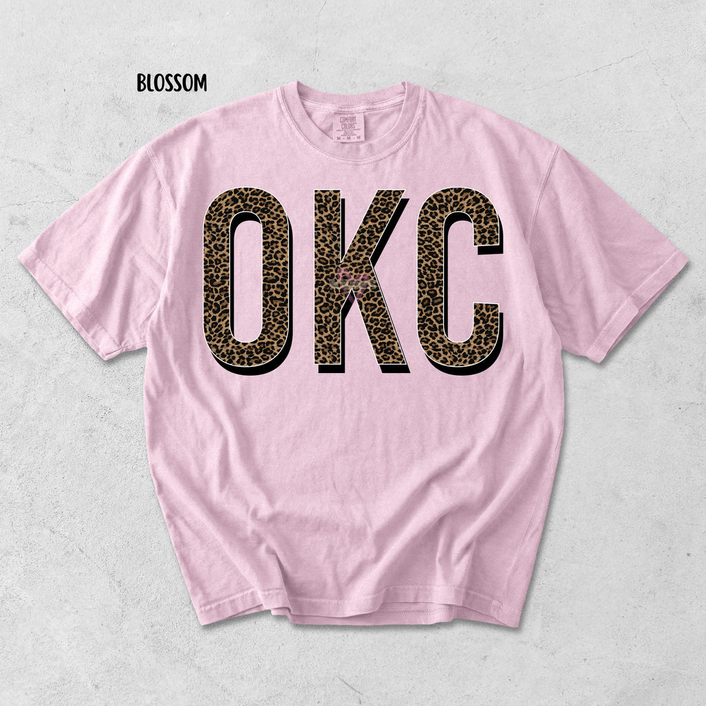 COMFORT COLOR- OKC LEOPARD