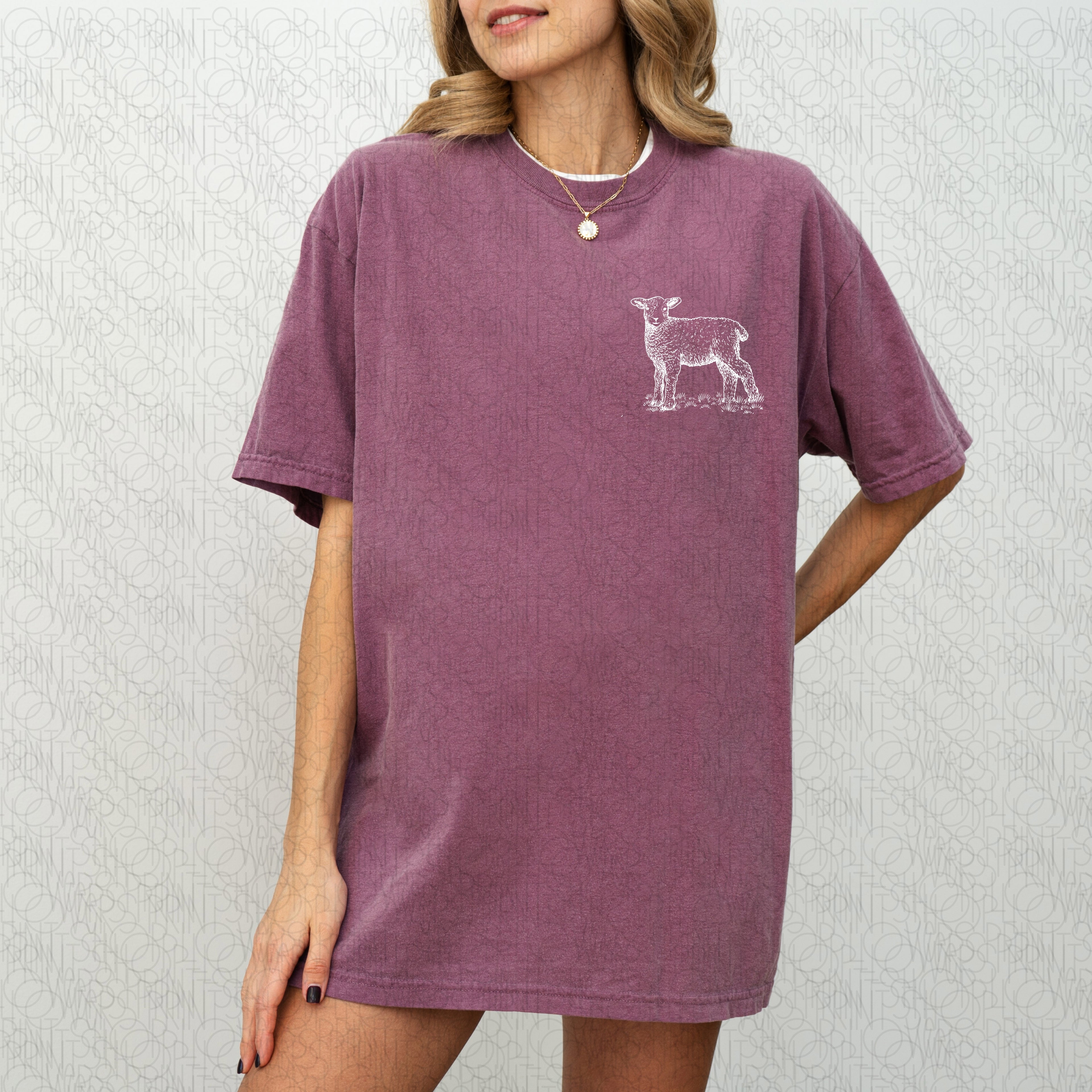 HE LEFT THE 99| COMFORT COLOR TEE FRONT & BACK