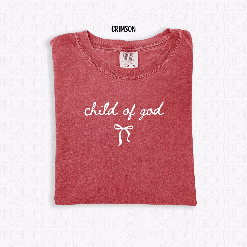 COMFORT COLOR TEE | CHILD OF GOD T-SHIRT