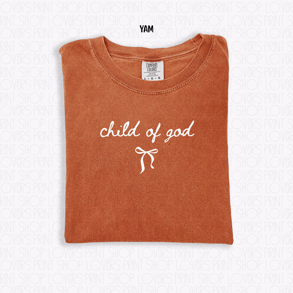 COMFORT COLOR TEE | CHILD OF GOD T-SHIRT