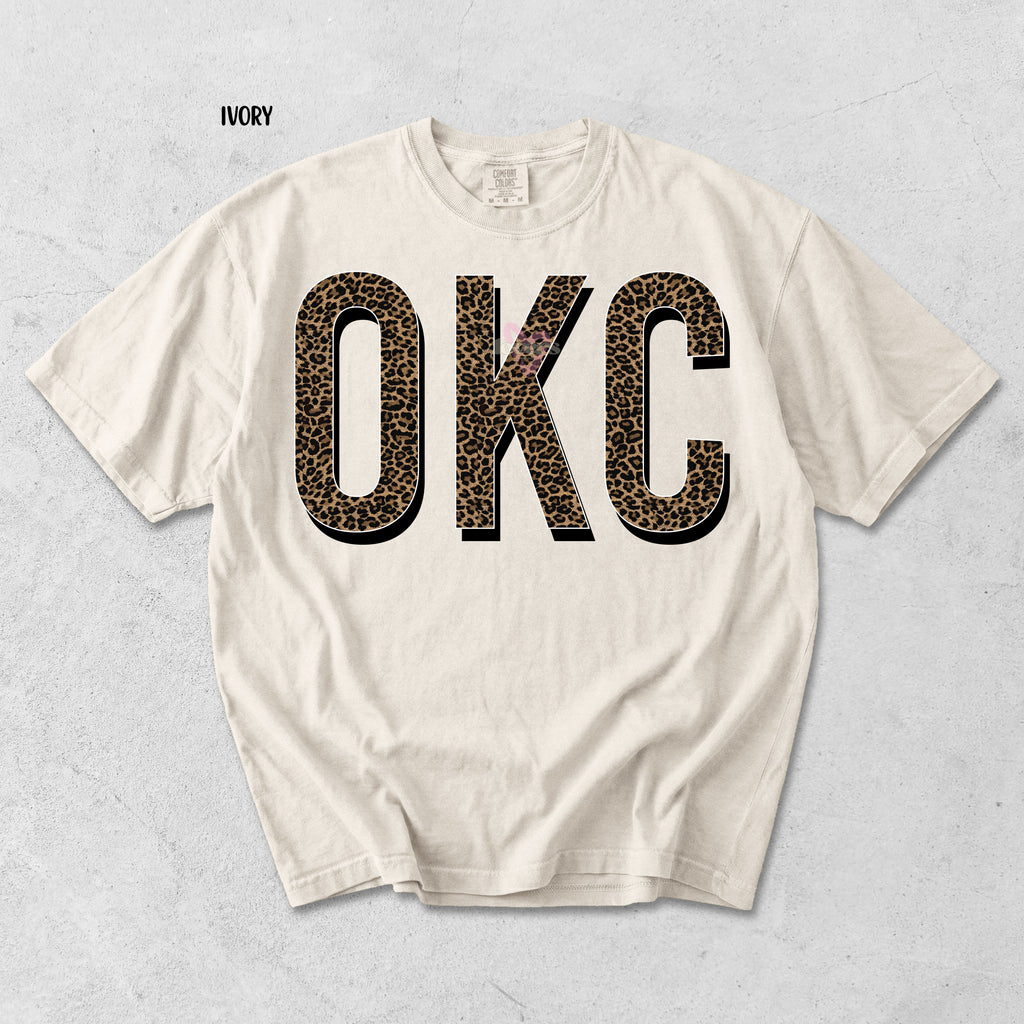COMFORT COLOR- OKC LEOPARD