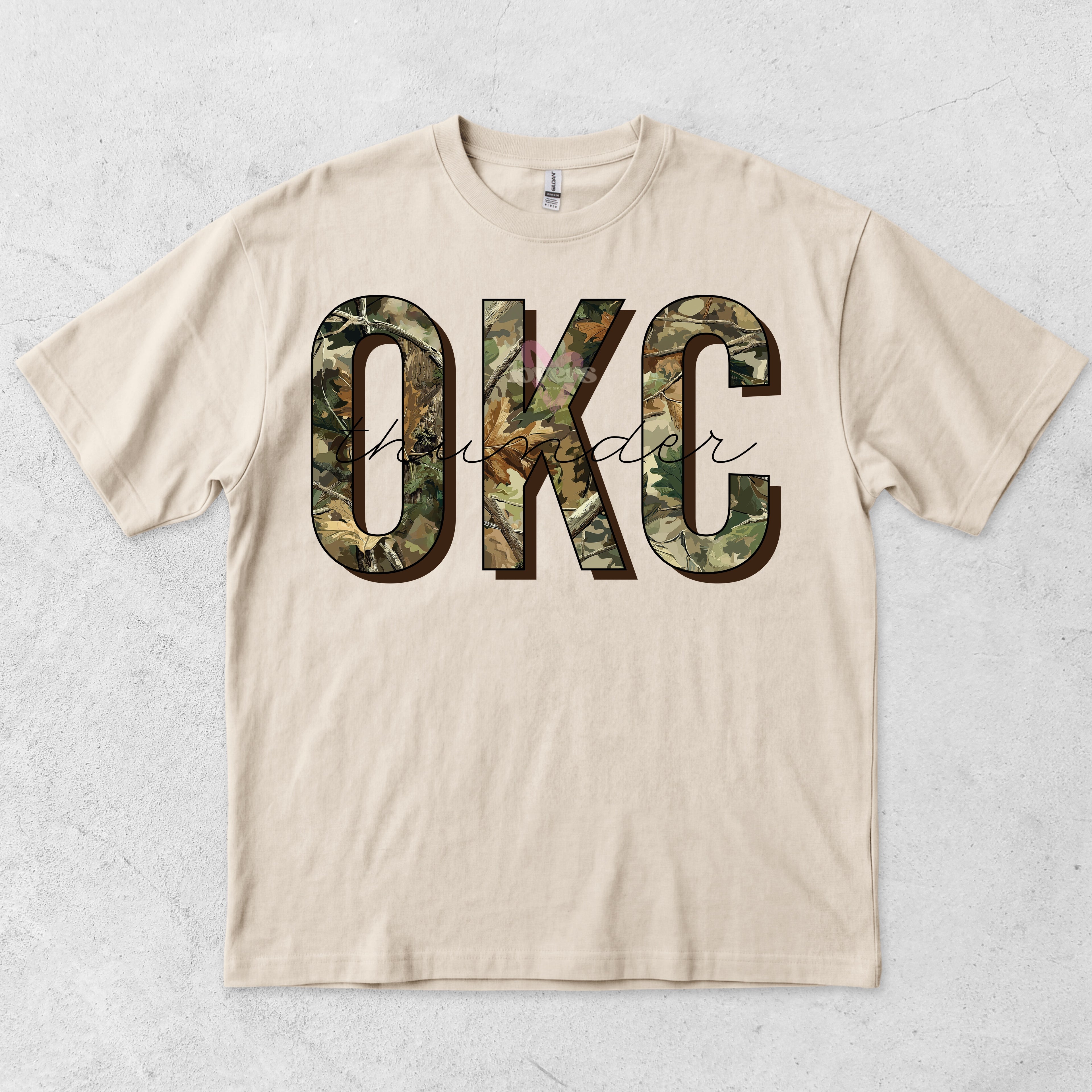 OKC THUNDER CAMO