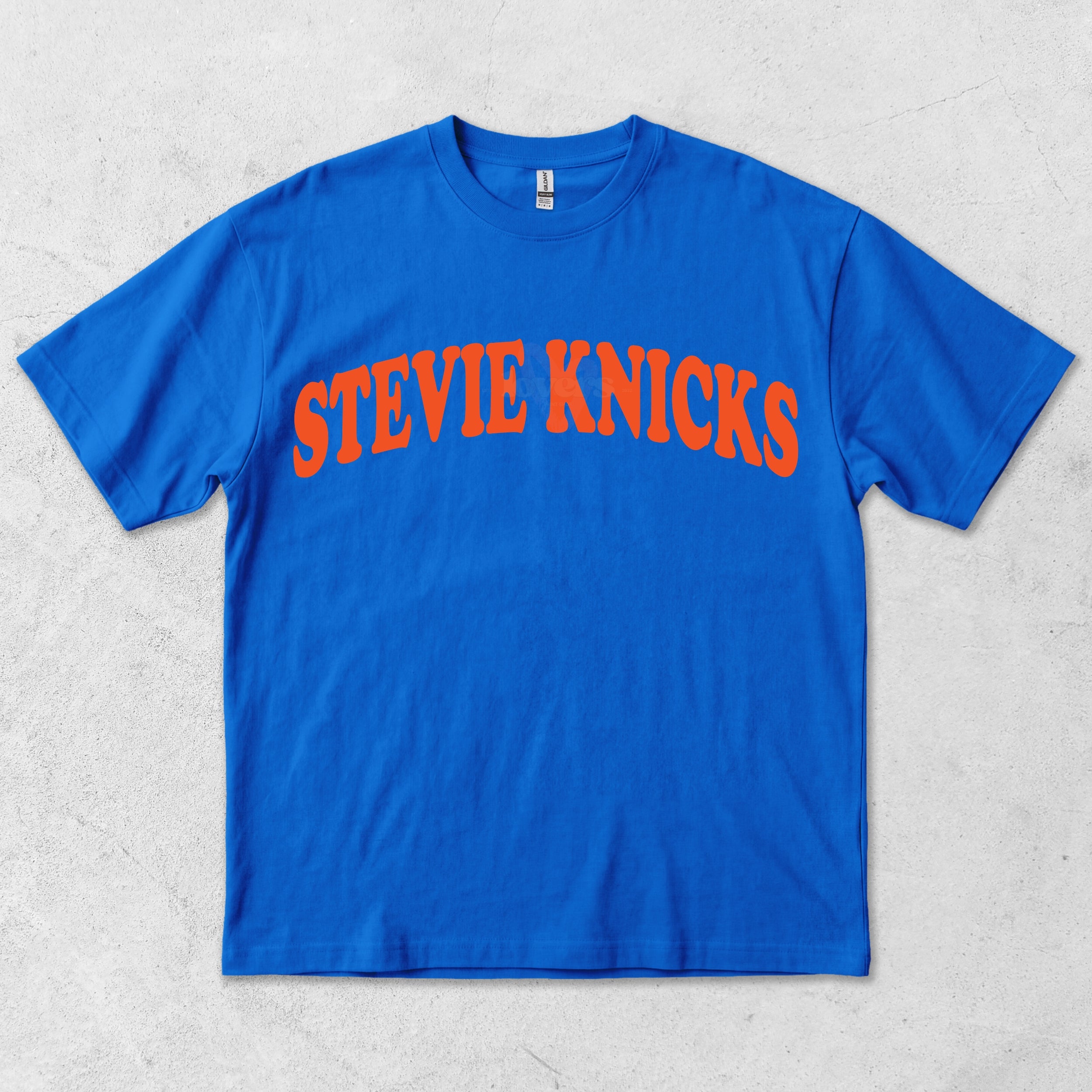 Stevie Knicks New York Tee | New York Basketball Shirt| New York T Shirt | Knickole Kidman