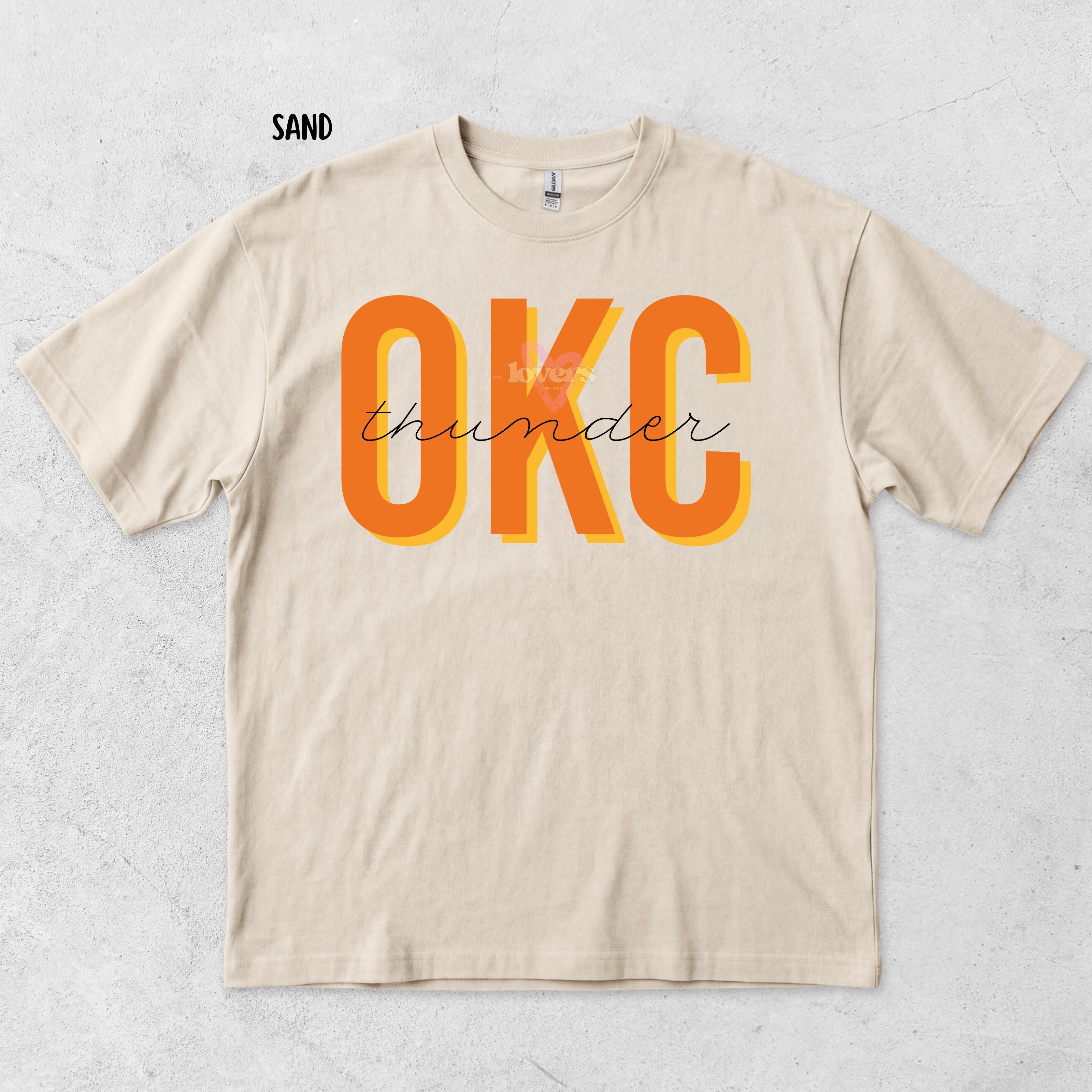 RETRO OKC- ORANGE