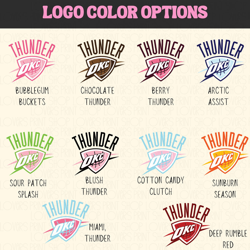 OKC THUNDER-FULL PRINT