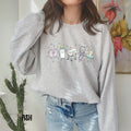 Cute Doodle Labor & Delivery Nurse Sweatshirt | Gildan Crewneck Sweatshirt