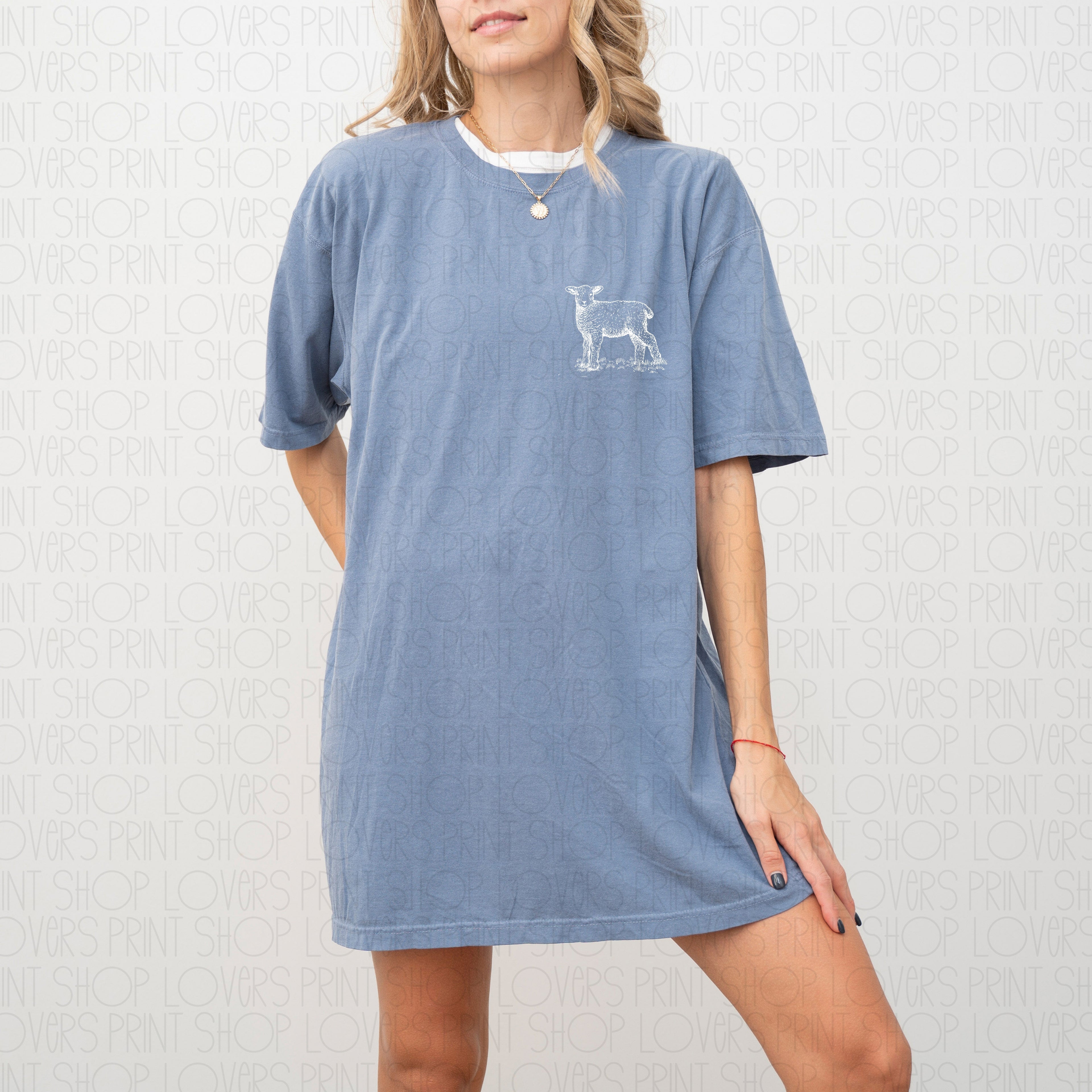 HE LEFT THE 99| COMFORT COLOR TEE FRONT & BACK