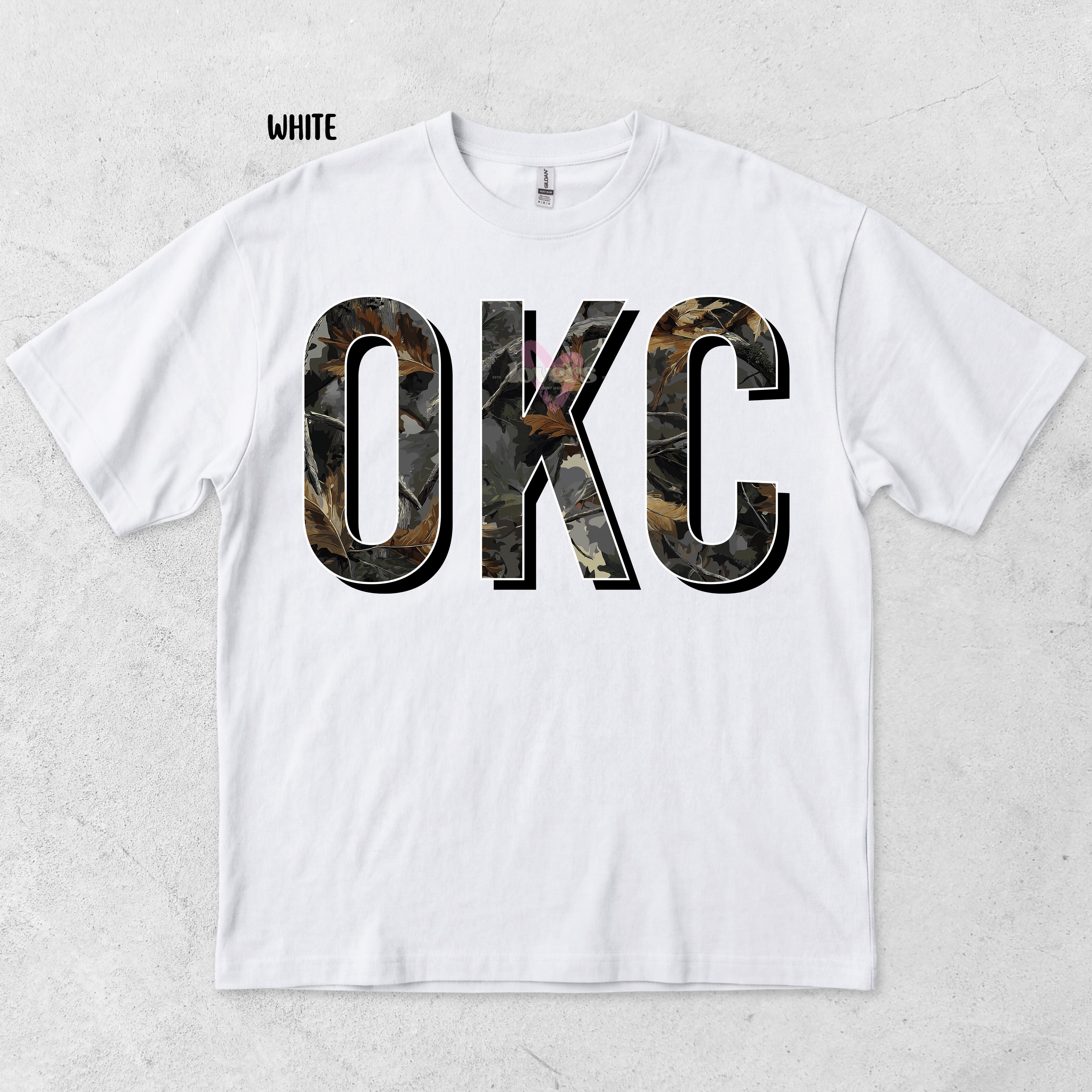 OKC THUNDER BLACK CAMO