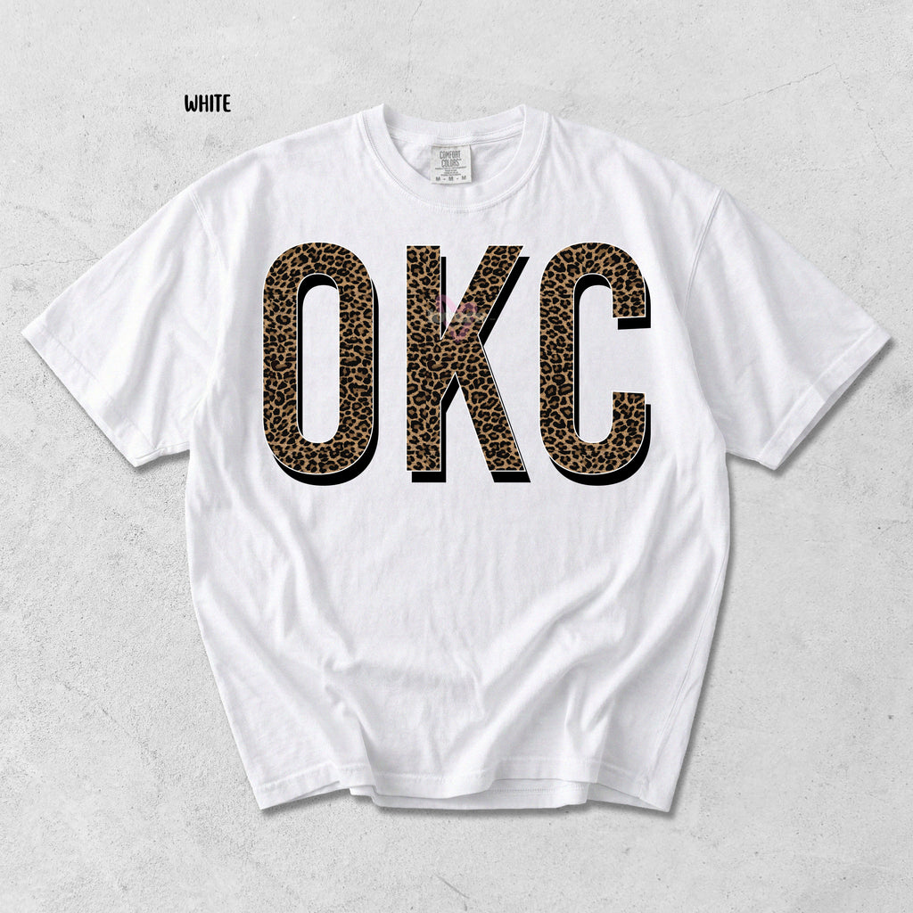 COMFORT COLOR- OKC LEOPARD