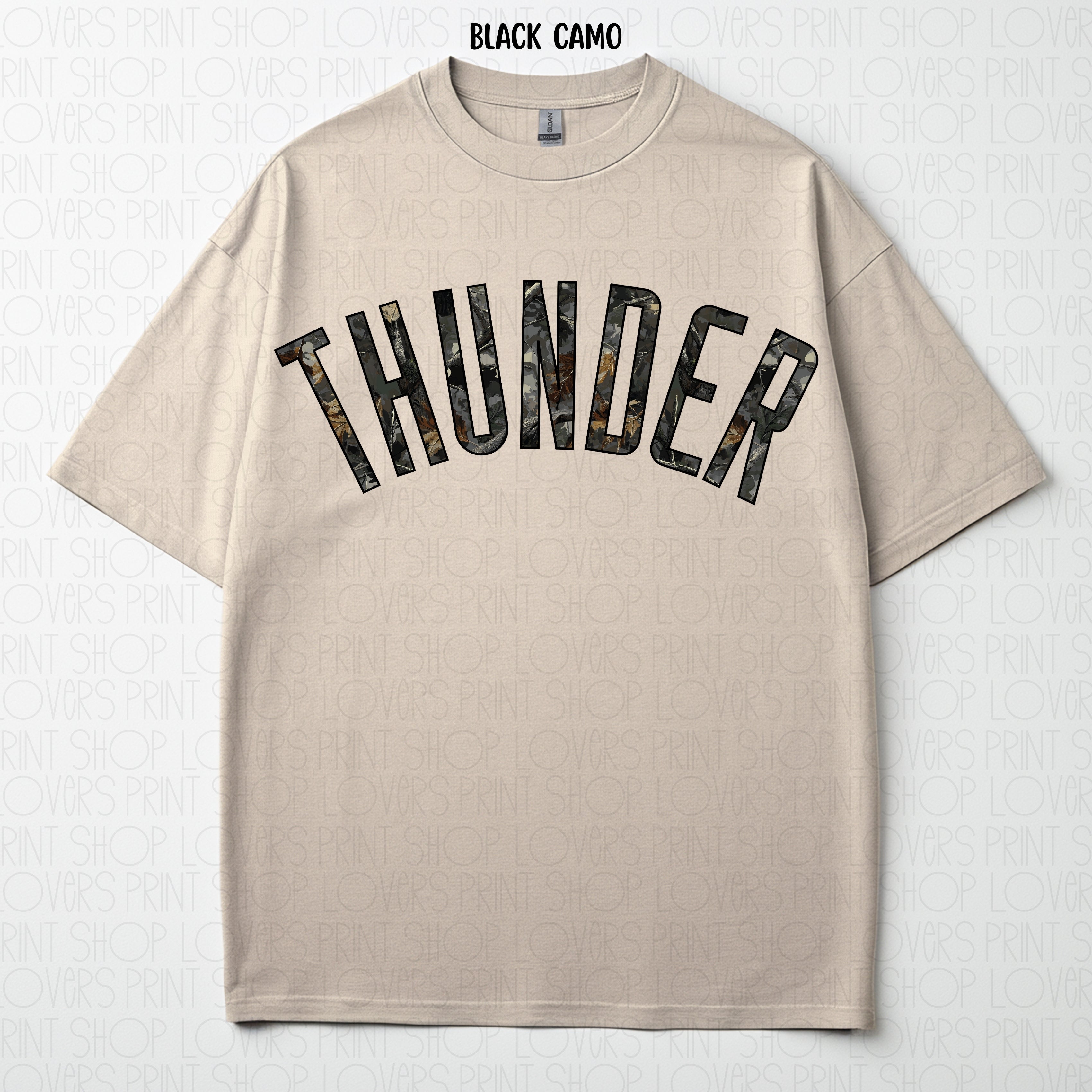 THUNDER ARCH-BLACK CAMO