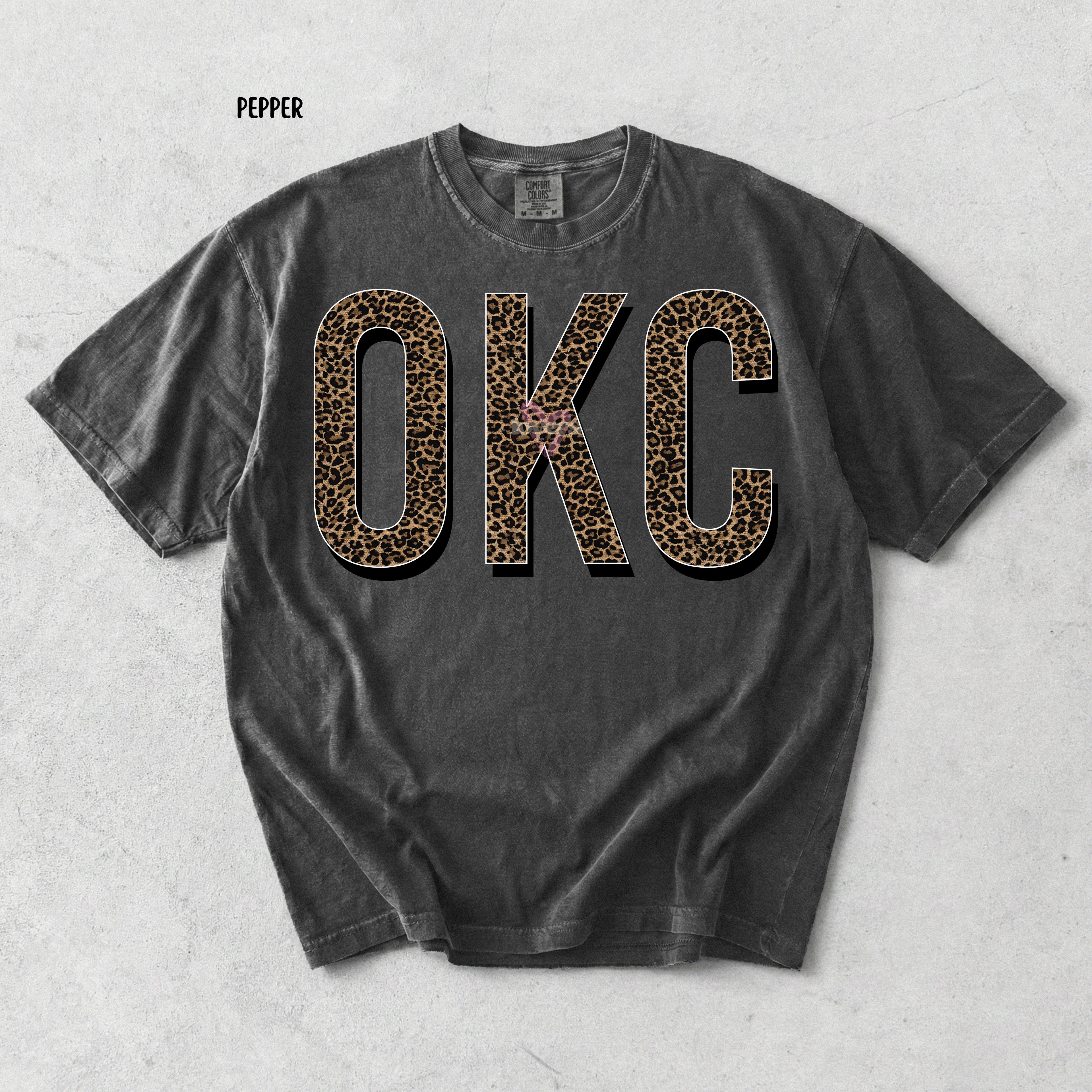 COMFORT COLOR- OKC LEOPARD