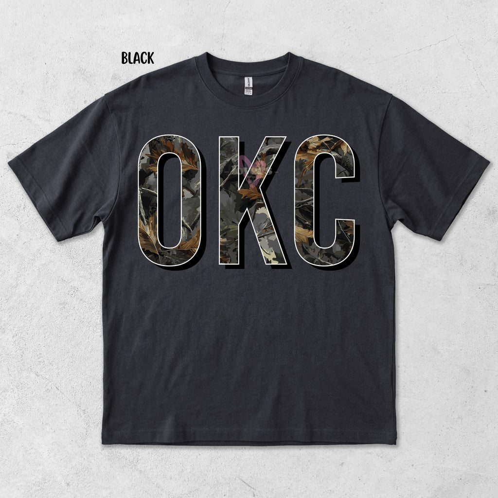 OKC THUNDER BLACK CAMO