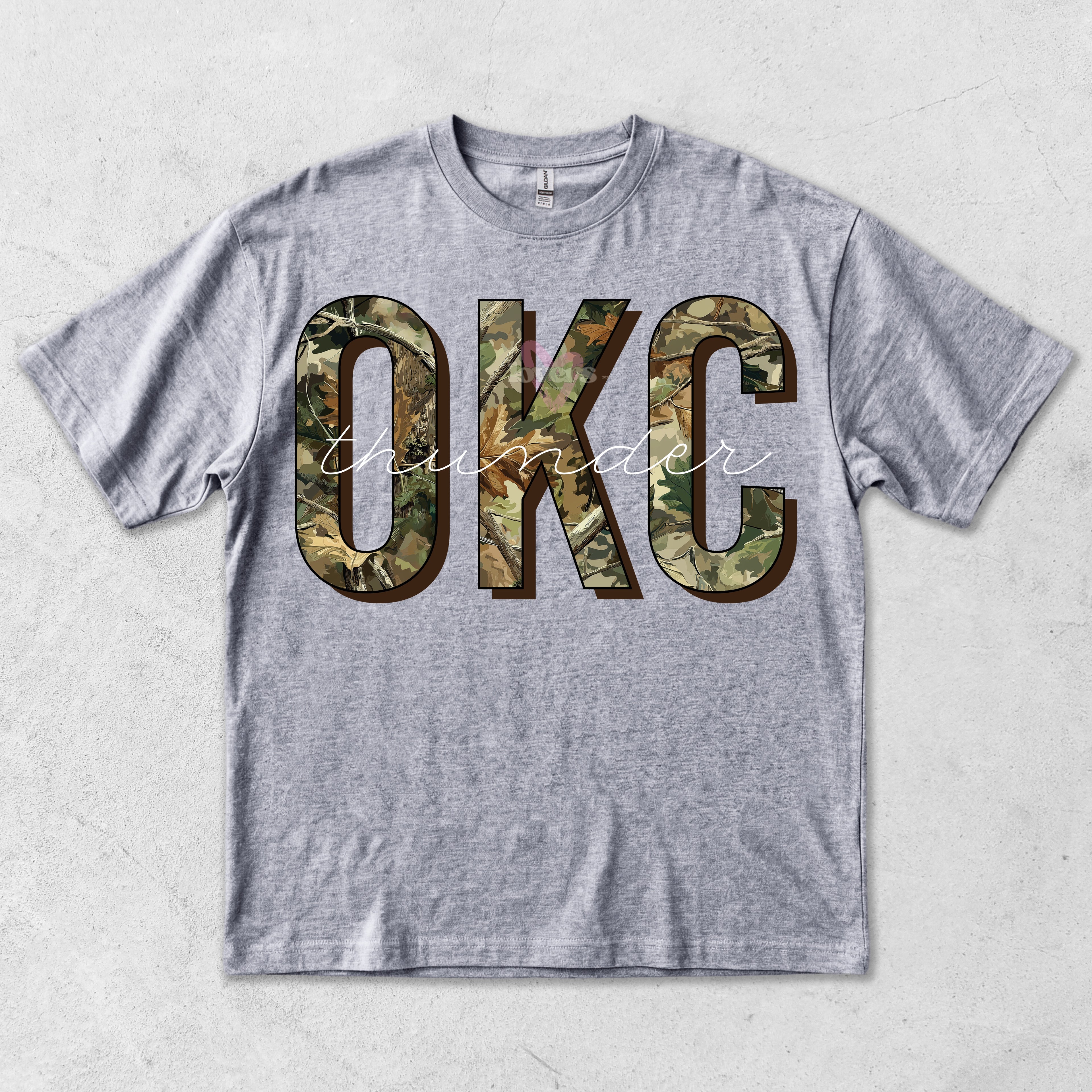 OKC THUNDER CAMO
