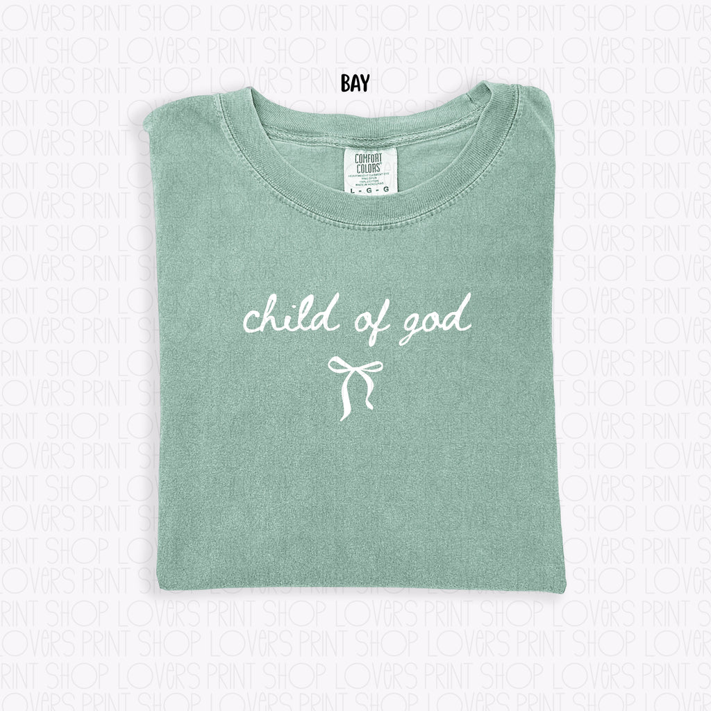 COMFORT COLOR TEE | CHILD OF GOD T-SHIRT