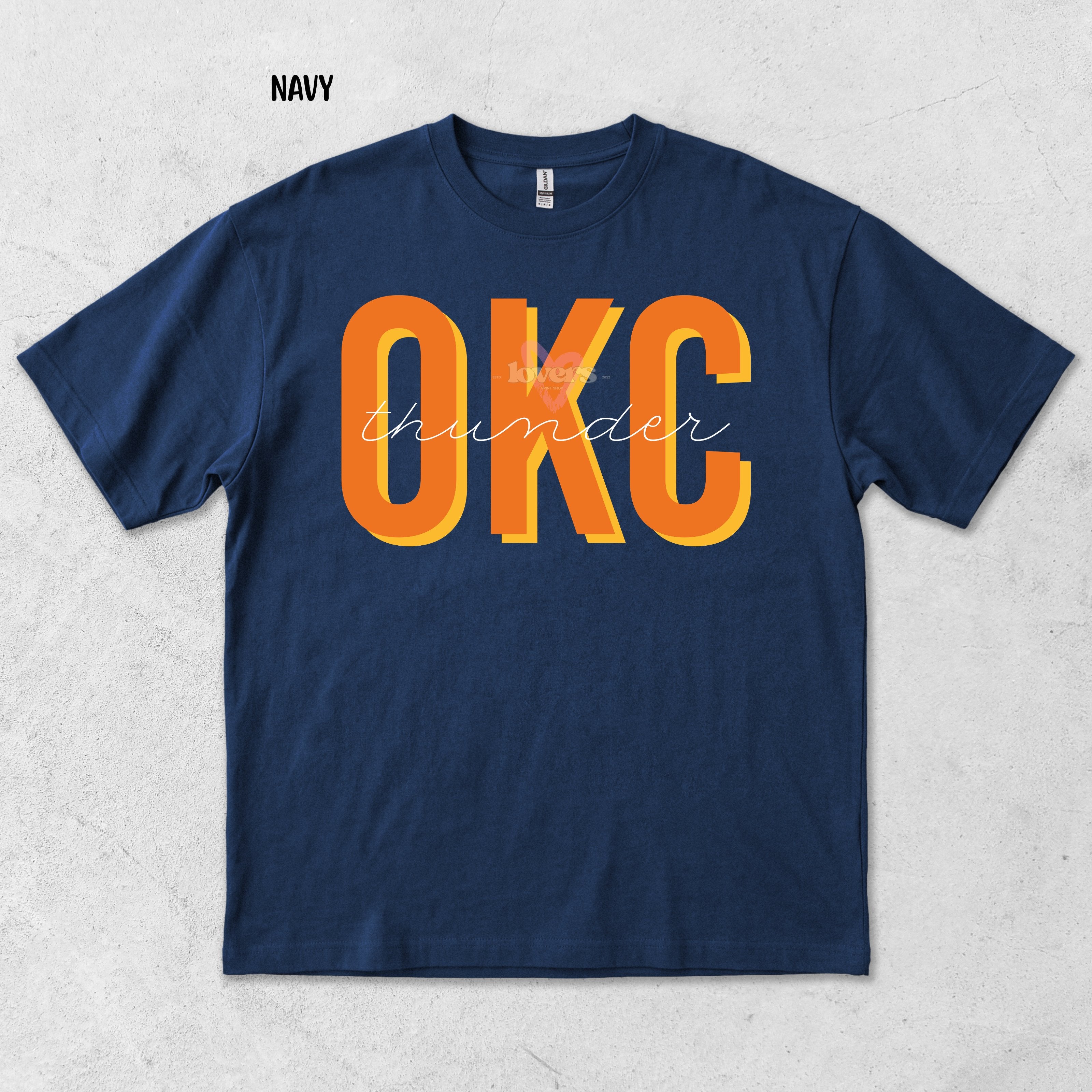RETRO OKC- ORANGE