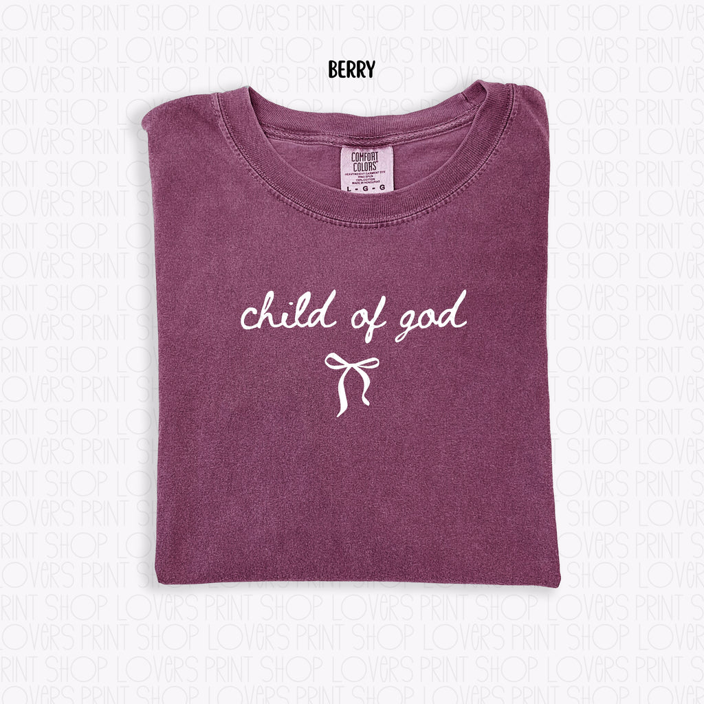 COMFORT COLOR TEE | CHILD OF GOD T-SHIRT