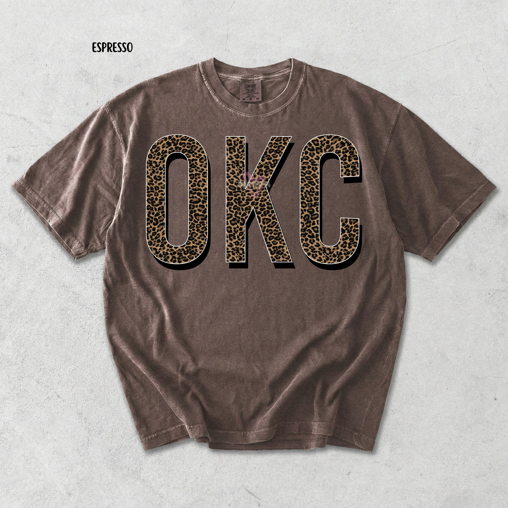 COMFORT COLOR- OKC LEOPARD