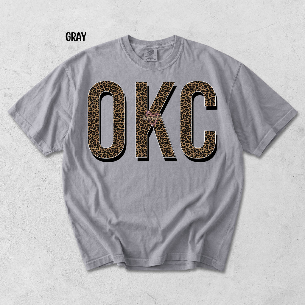 COMFORT COLOR- OKC LEOPARD