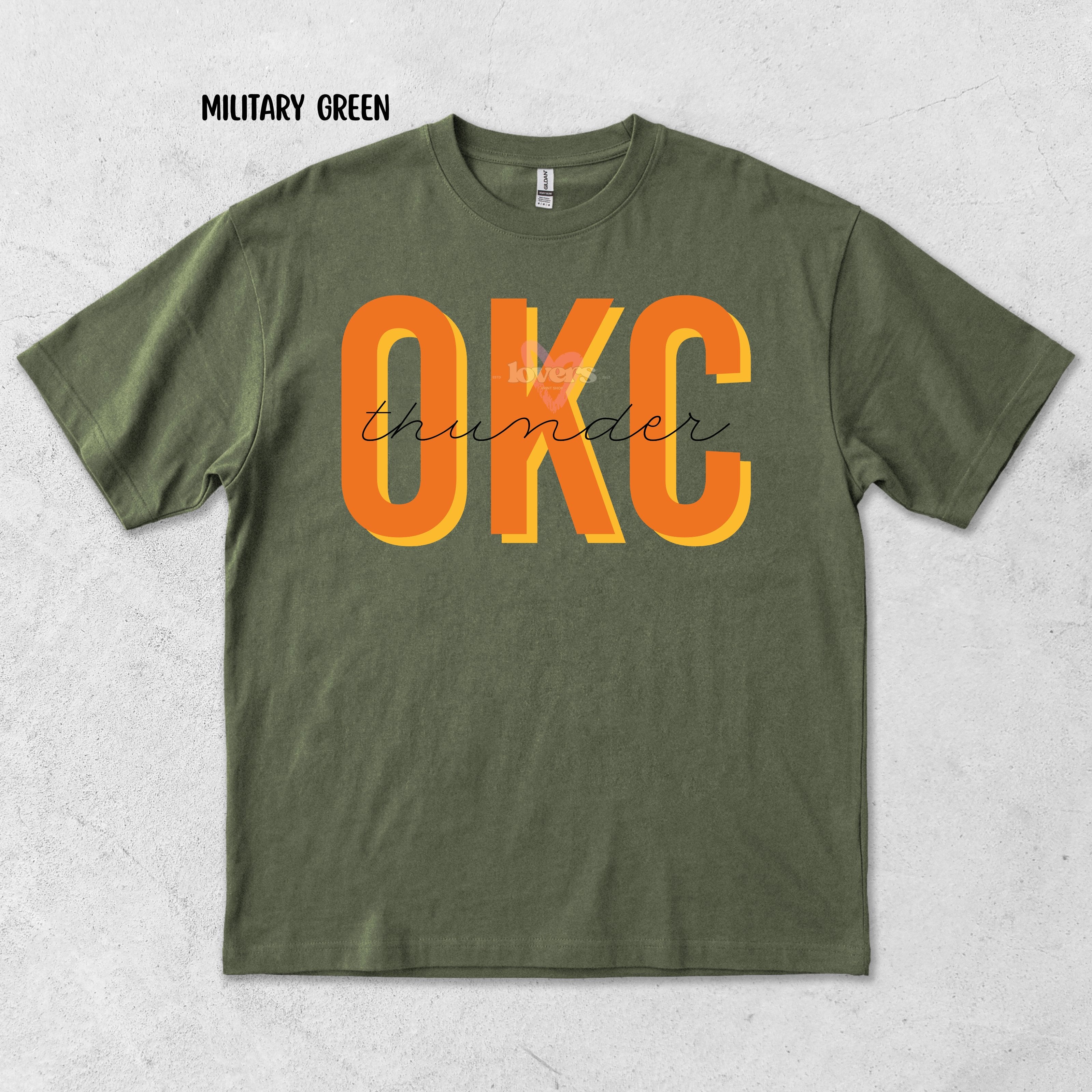 RETRO OKC- ORANGE