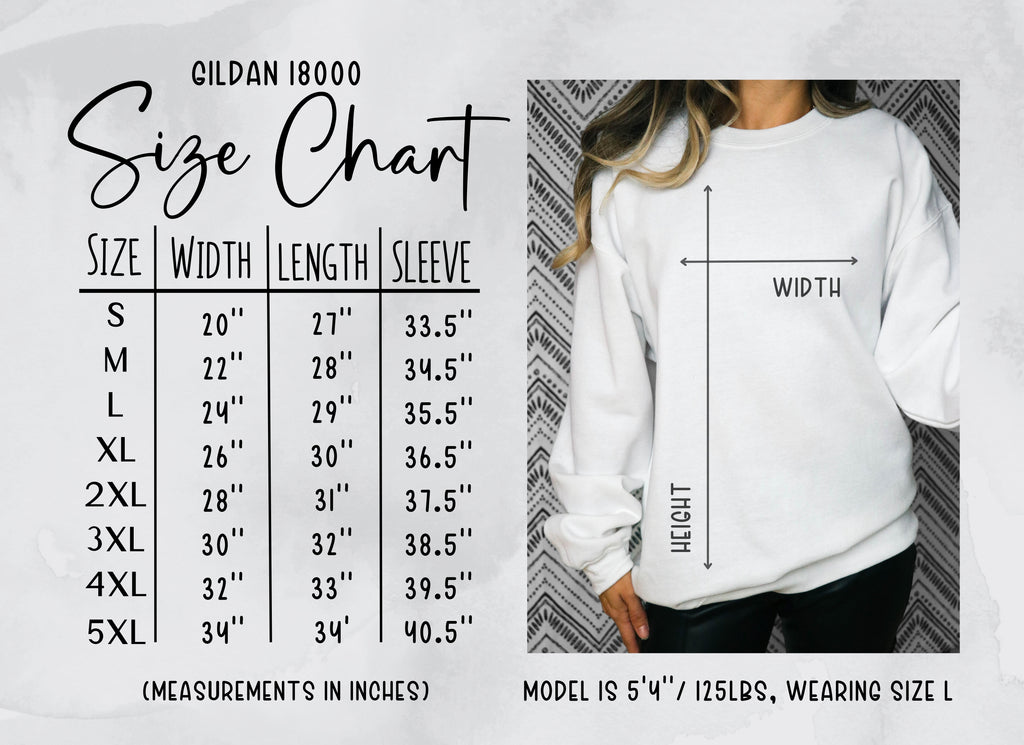 Cute Doodle Labor & Delivery Nurse Sweatshirt | Gildan Crewneck Sweatshirt