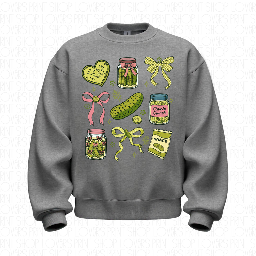 Pickle Doodle Sweatshirt | Funny Foodie Crewneck