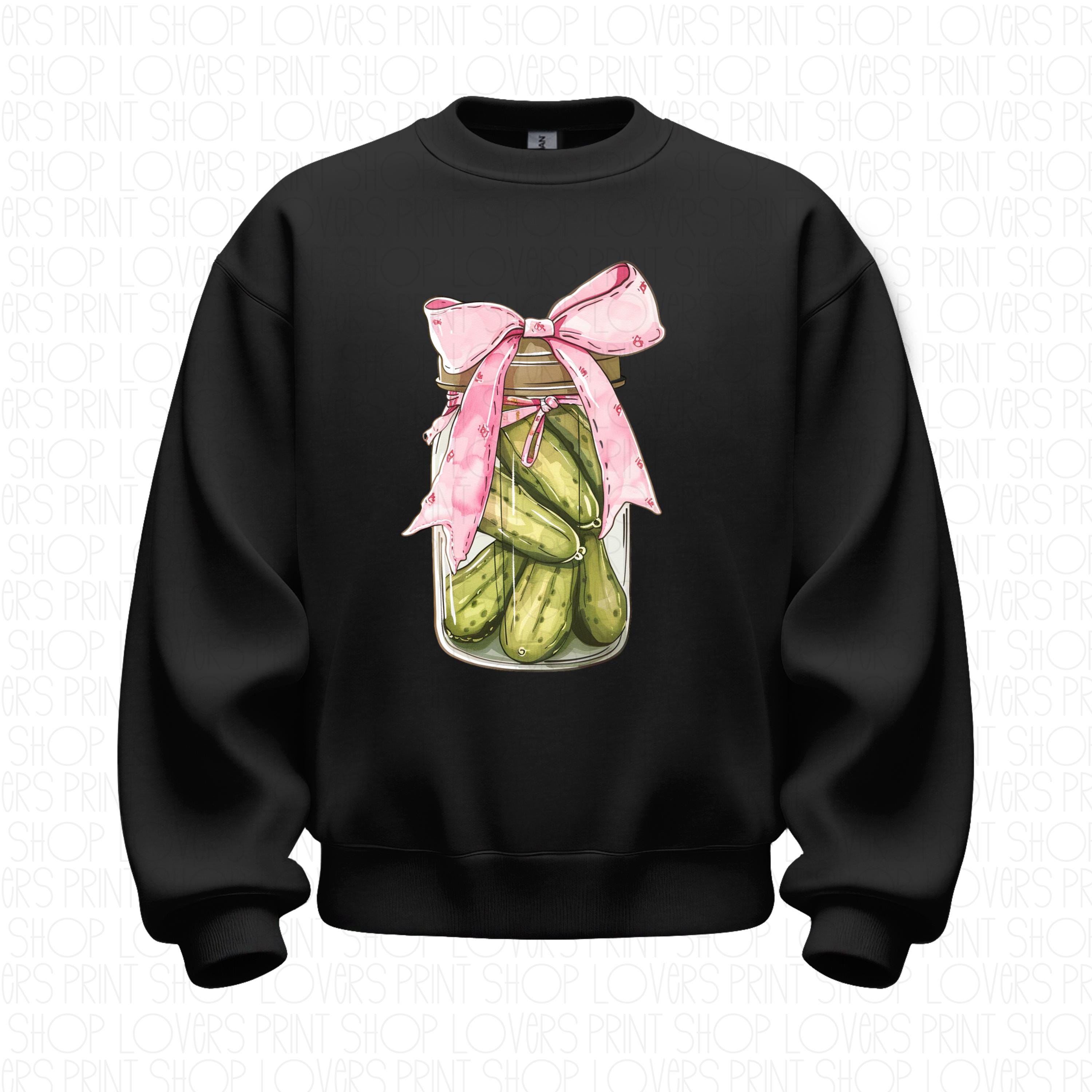 Coquette Pickles Shirt | Aesthetic Pickle Tee | Coquette Core Tee | Funny Girly Pickle Shirt | Cute Cottage core Pickle Top | Women's Tee