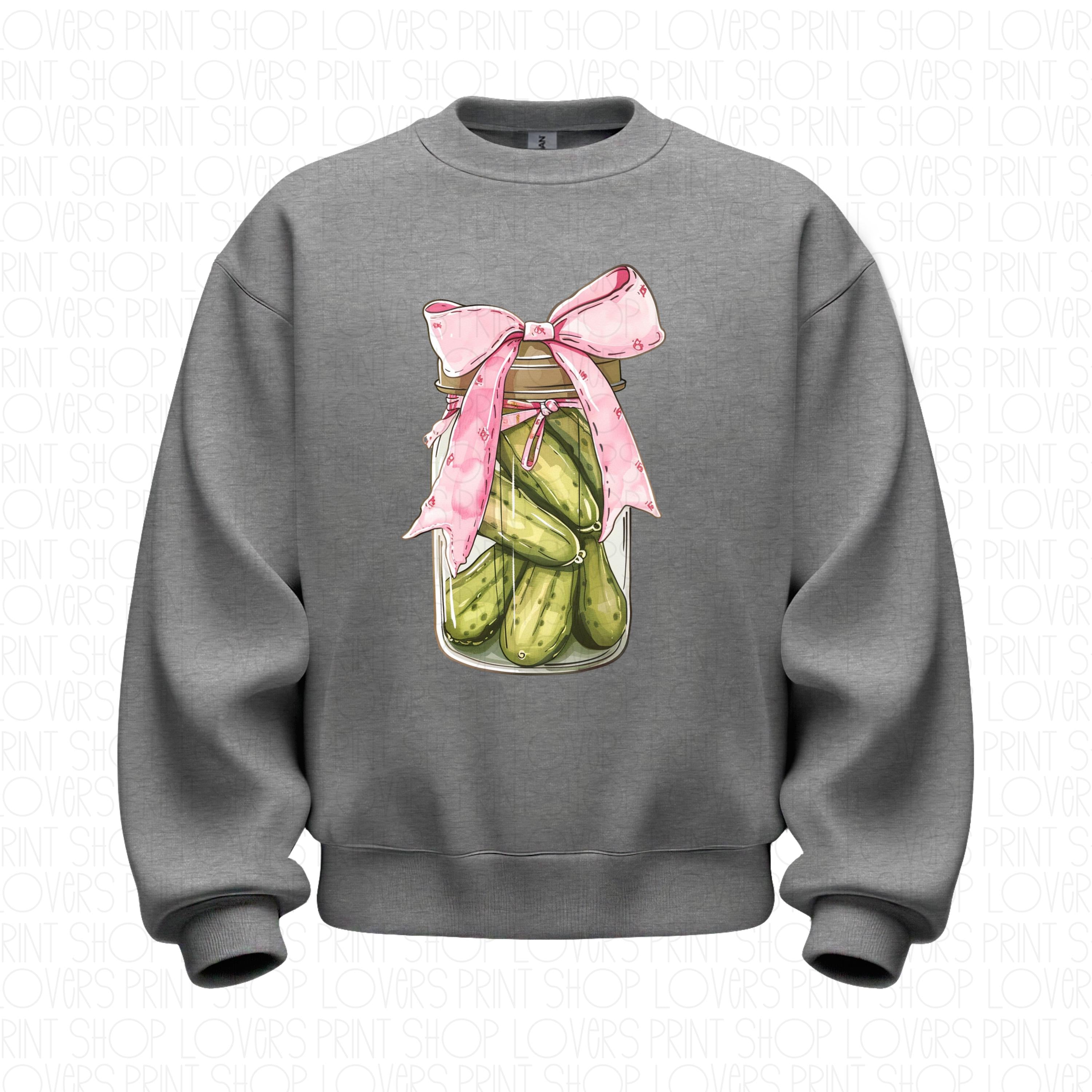 Coquette Pickles Shirt | Aesthetic Pickle Tee | Coquette Core Tee | Funny Girly Pickle Shirt | Cute Cottage core Pickle Top | Women's Tee