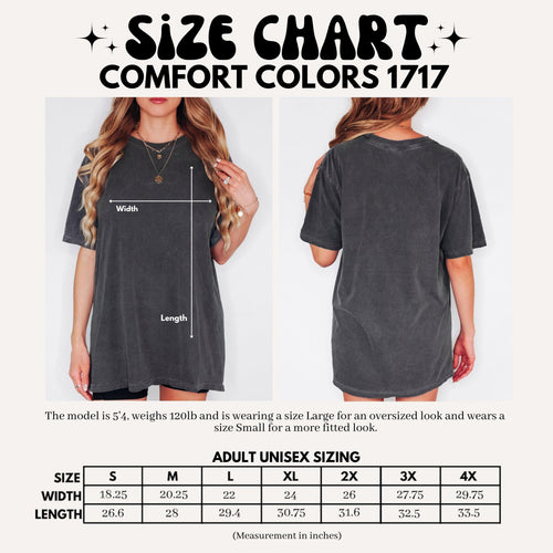 Big head thunder team-comfort colors
