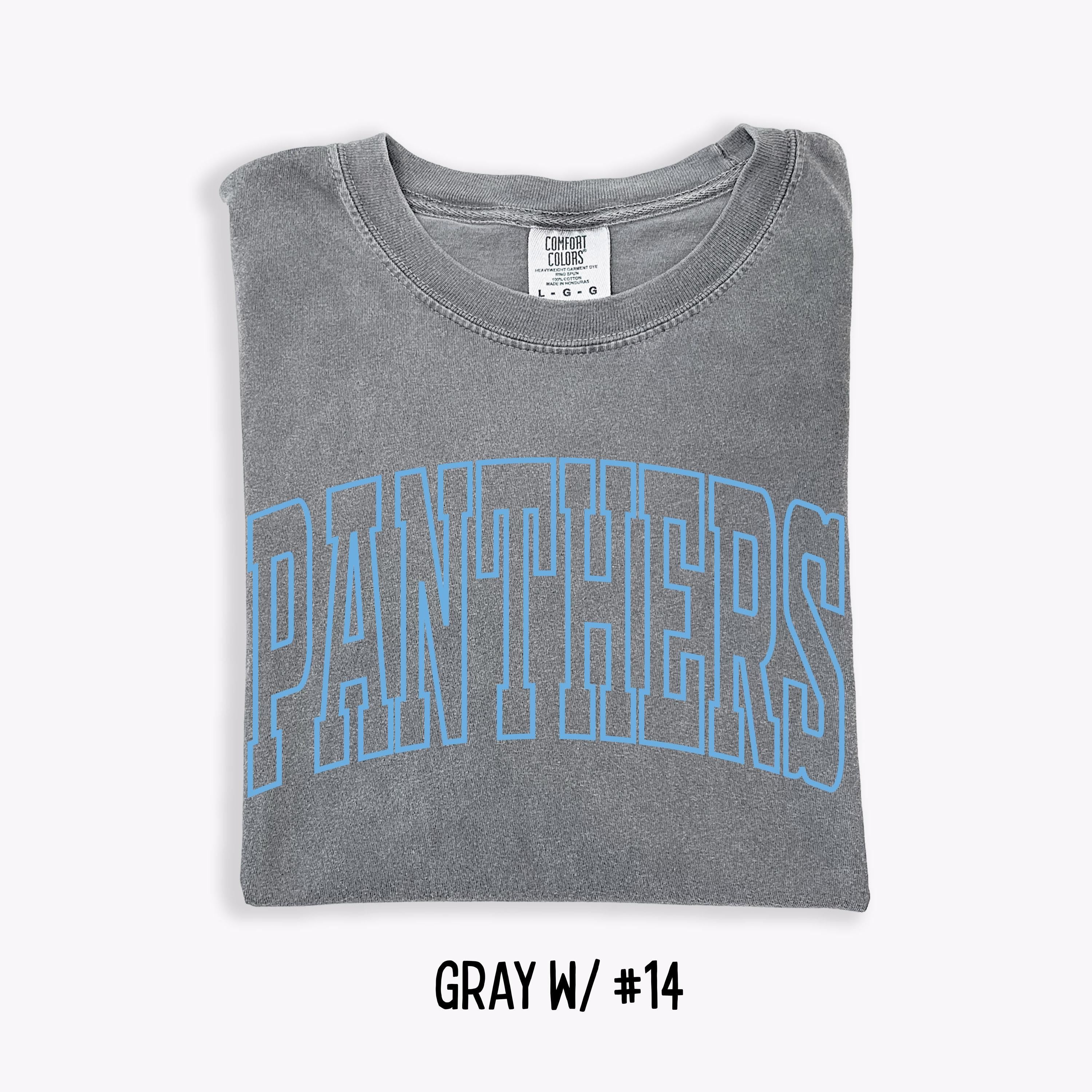 Comfort Colors Custom School Mascot T-Shirt, Team Name Tee, Sports Apparel