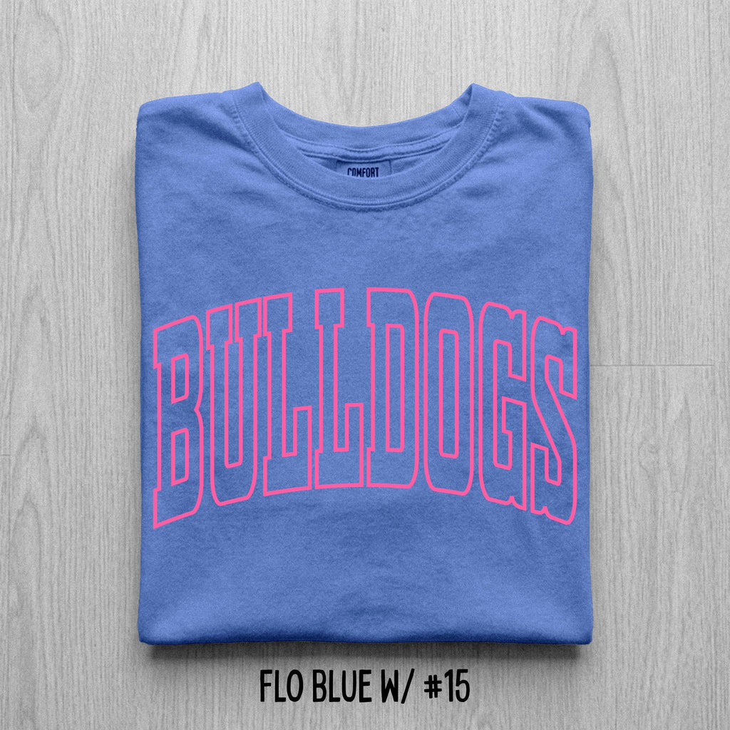 Comfort Colors Custom School Mascot T-Shirt, Team Name Tee, Sports Apparel