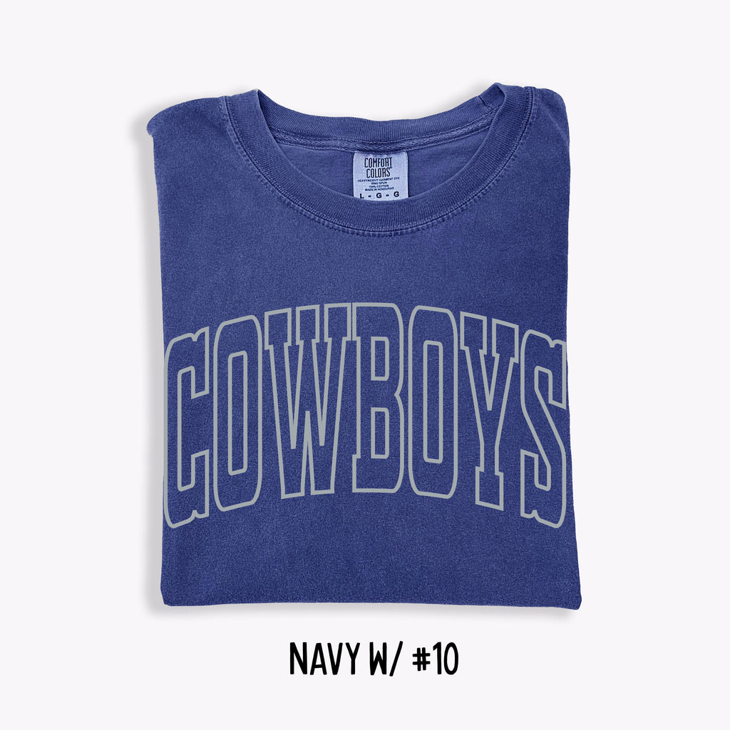 Comfort Colors Custom School Mascot T-Shirt, Team Name Tee, Sports Apparel