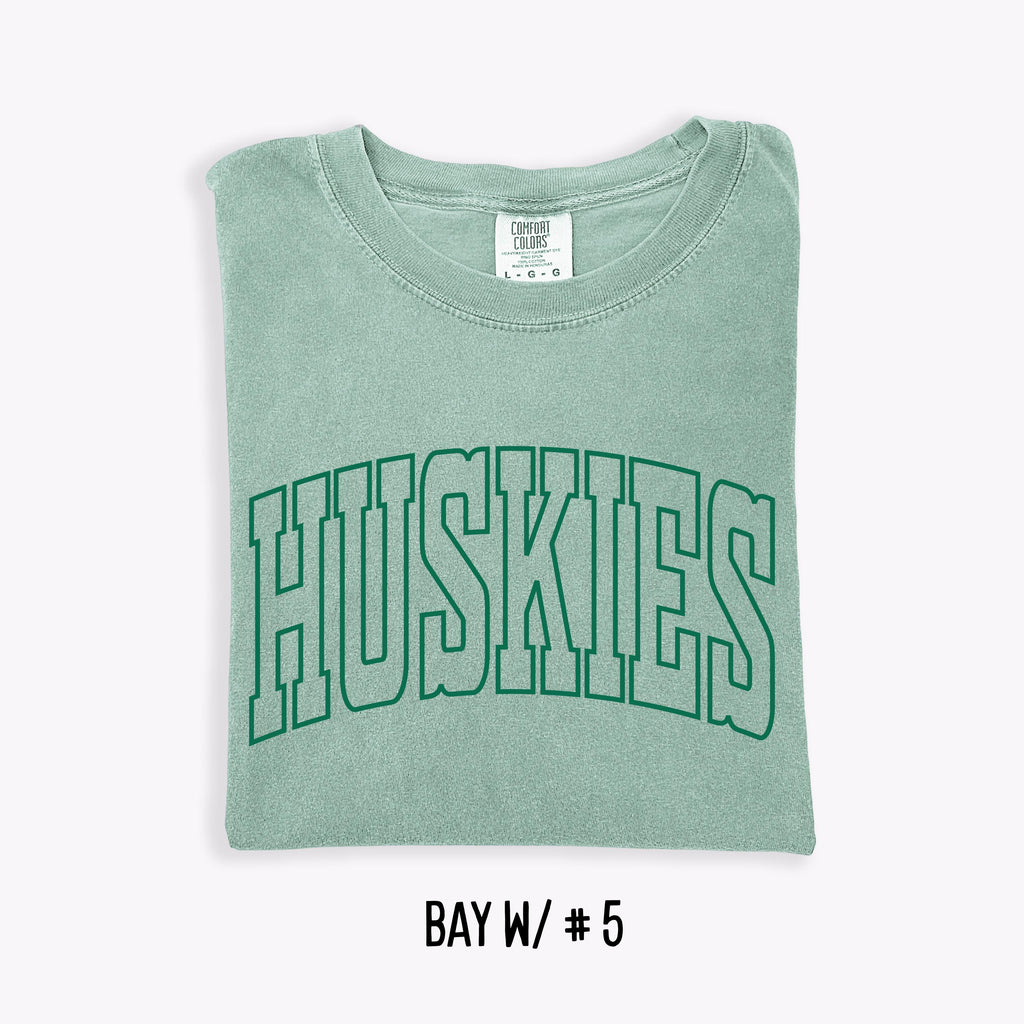 Comfort Colors Custom School Mascot T-Shirt, Team Name Tee, Sports Apparel